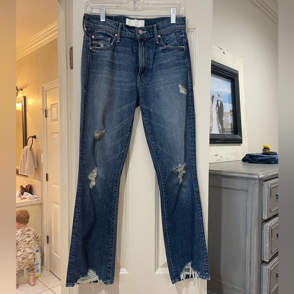 Mother denim. The insider ankle. Size 26